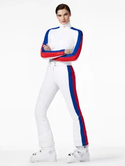 Ski Broeken-Goldbergh ALPINE Ski Pants white