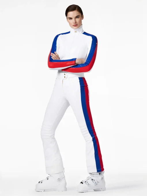Ski Broeken-Goldbergh ALPINE Ski Pants white