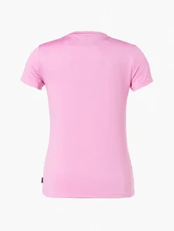 Longsleeves & T-Shirts-Goldbergh AVERY Short Sleeve Top miami pink