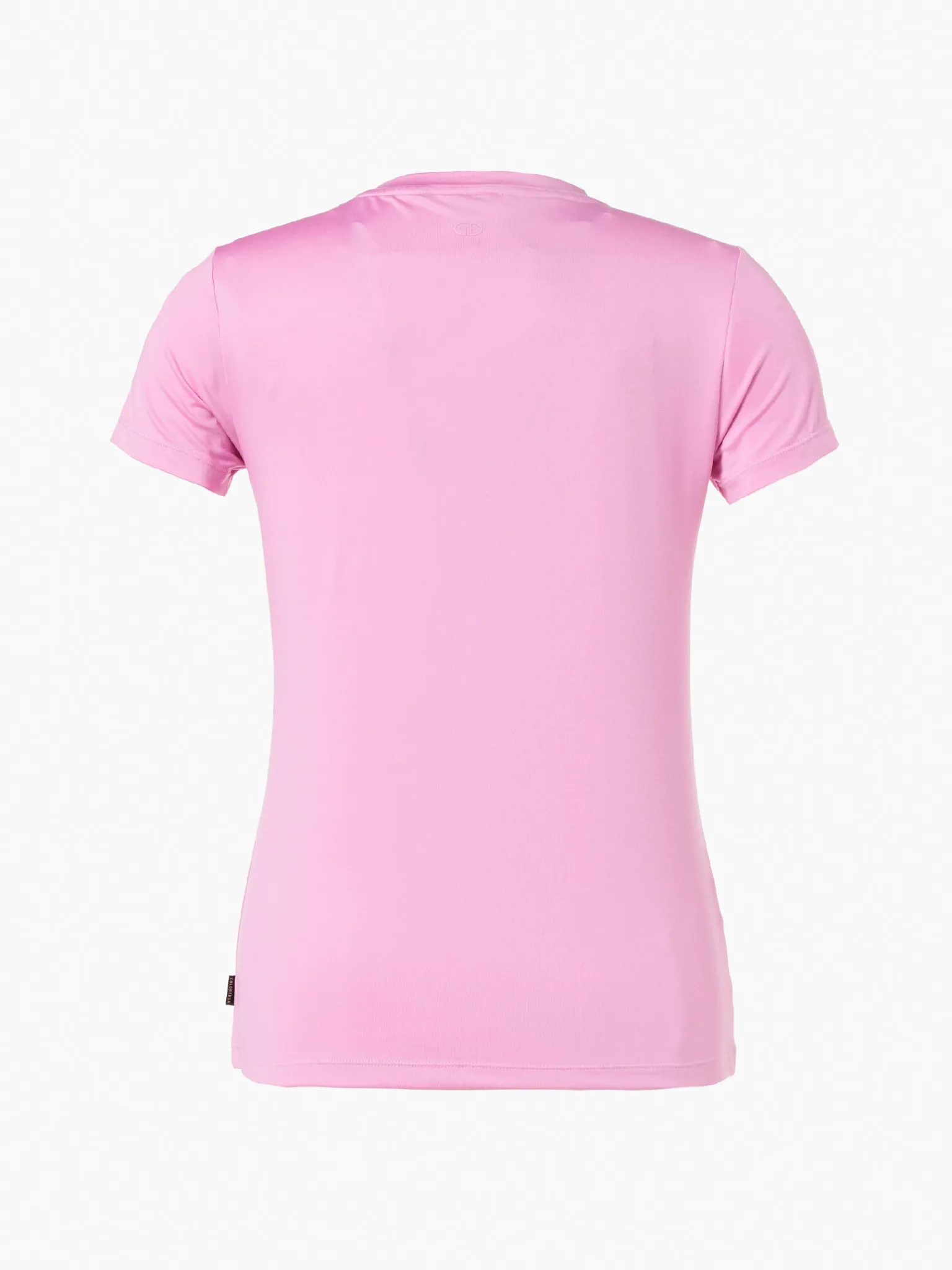 Longsleeves & T-Shirts-Goldbergh AVERY Short Sleeve Top miami pink
