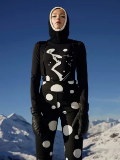 Ski Broeken-Goldbergh BALLON Ski Pants Dot black