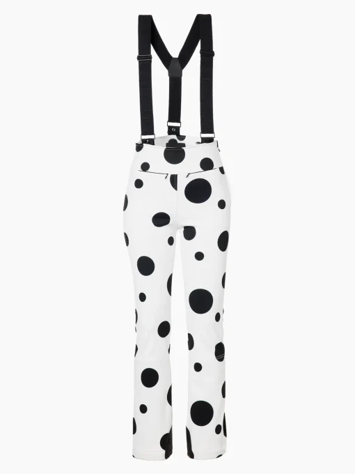 Ski Broeken-Goldbergh BALLON Ski Pants dot cream