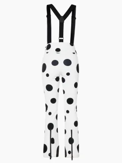 Ski Broeken-Goldbergh BALLON Ski Pants dot cream