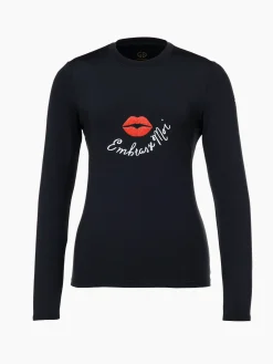 Longsleeves And T-Shirts|Longsleeves & T-Shirts-Goldbergh BISOU T-shirt Met Lange Mouwen black