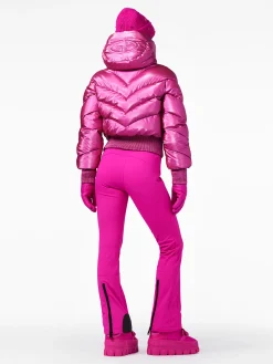 Ski Jassen-Goldbergh CARO Ski Jacket passion pink