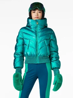 Ski Jassen-Goldbergh CARO Ski Jacket icy mermaid