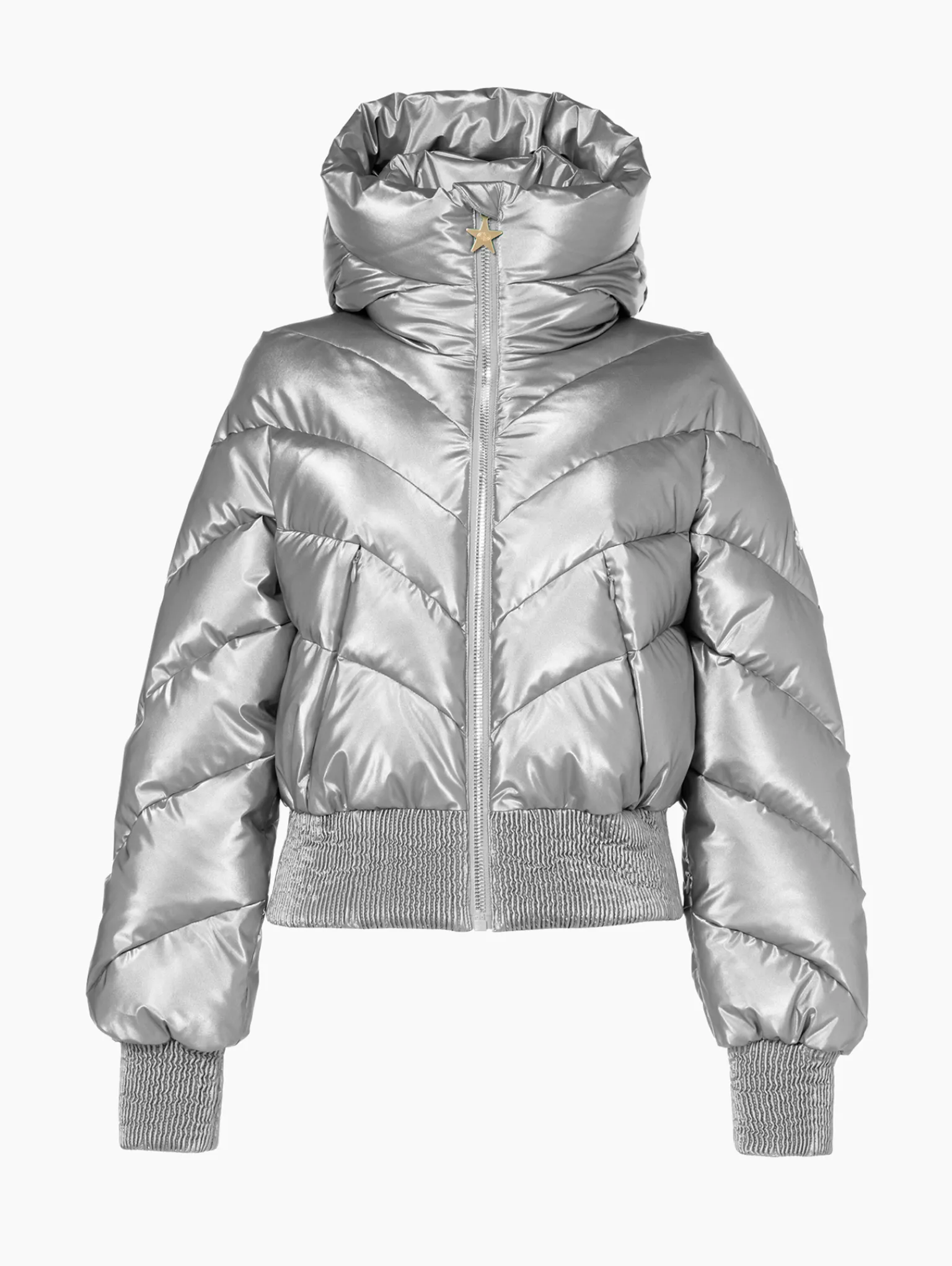 Ski Jassen-Goldbergh CARO Ski Jacket silver