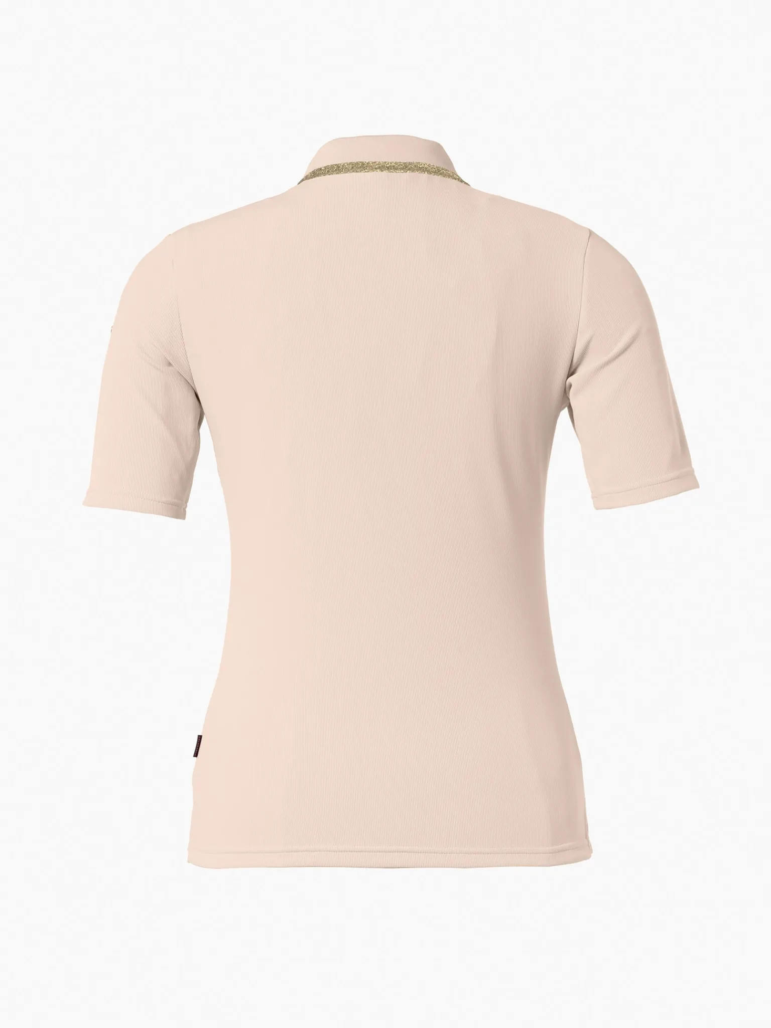 Longsleeves & T-Shirts-Goldbergh CASSIA Short Sleeve Top white sand