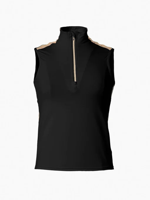 Longsleeves & T-Shirts-Goldbergh CELEB Tank Top black