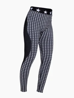 Ski Baselayers-Goldbergh Celeste Baselayer Pant Black/white