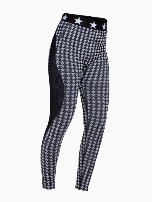 Ski Baselayers-Goldbergh Celeste Baselayer Pant Black/white