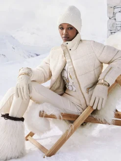 Jackets|Ski Jassen-Goldbergh CHAMONIX Ski Jacket cream