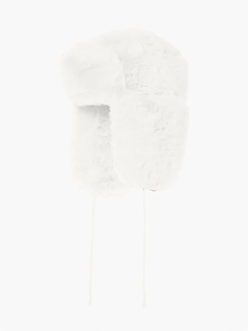 Accessories|Hats & Beanies-Goldbergh CHER Fluffy Aviator Hat cream