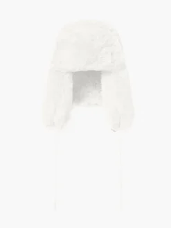 Accessories|Hats & Beanies-Goldbergh CHER Fluffy Aviator Hat cream