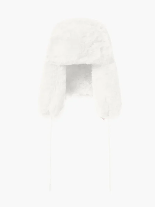 Accessories|Hats & Beanies-Goldbergh CHER Fluffy Aviator Hat cream