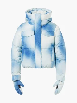 Ski Jassen-Goldbergh CIEL BLEU Ski Jacket denim print