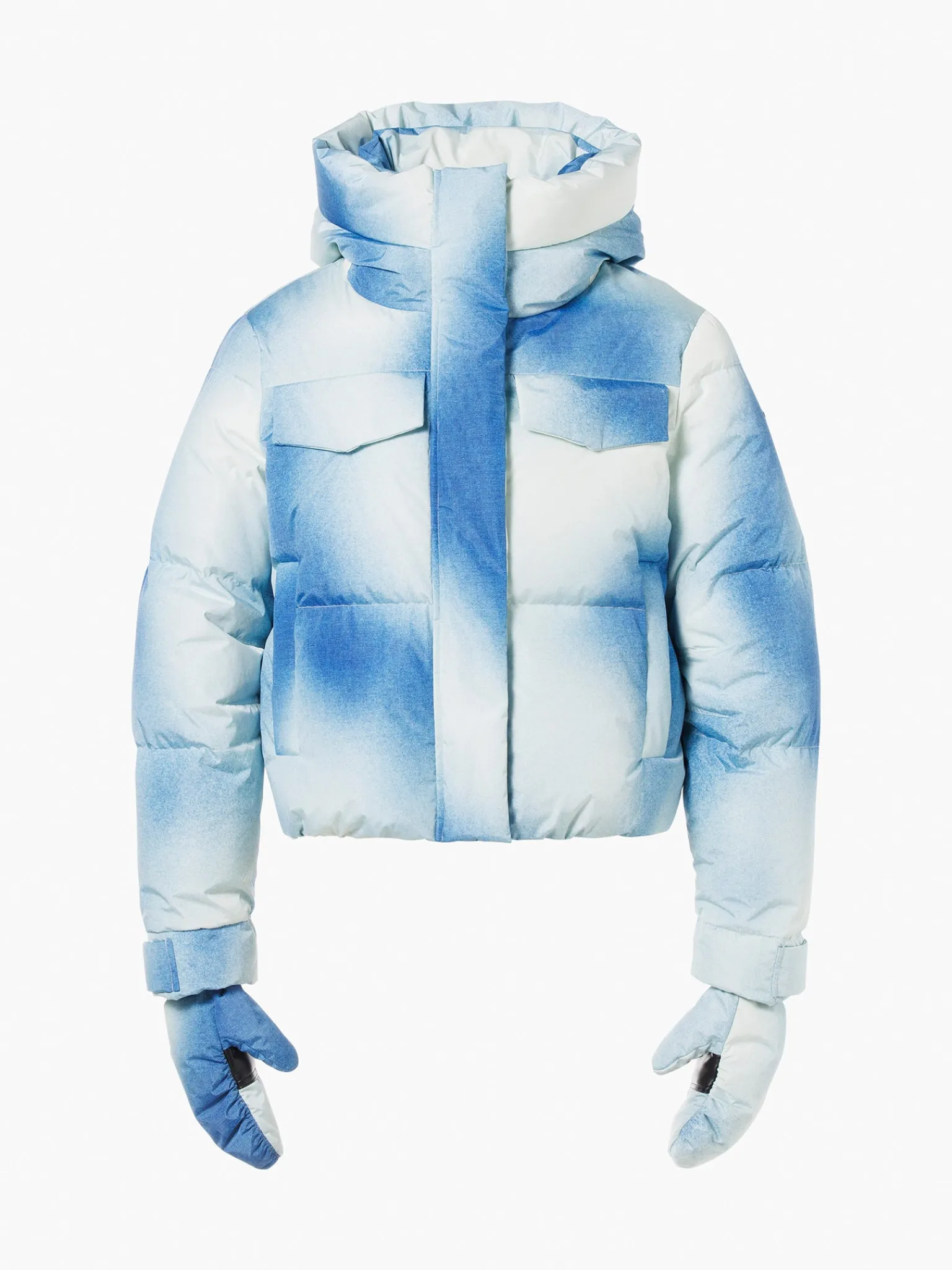 Ski Jassen-Goldbergh CIEL BLEU Ski Jacket denim print