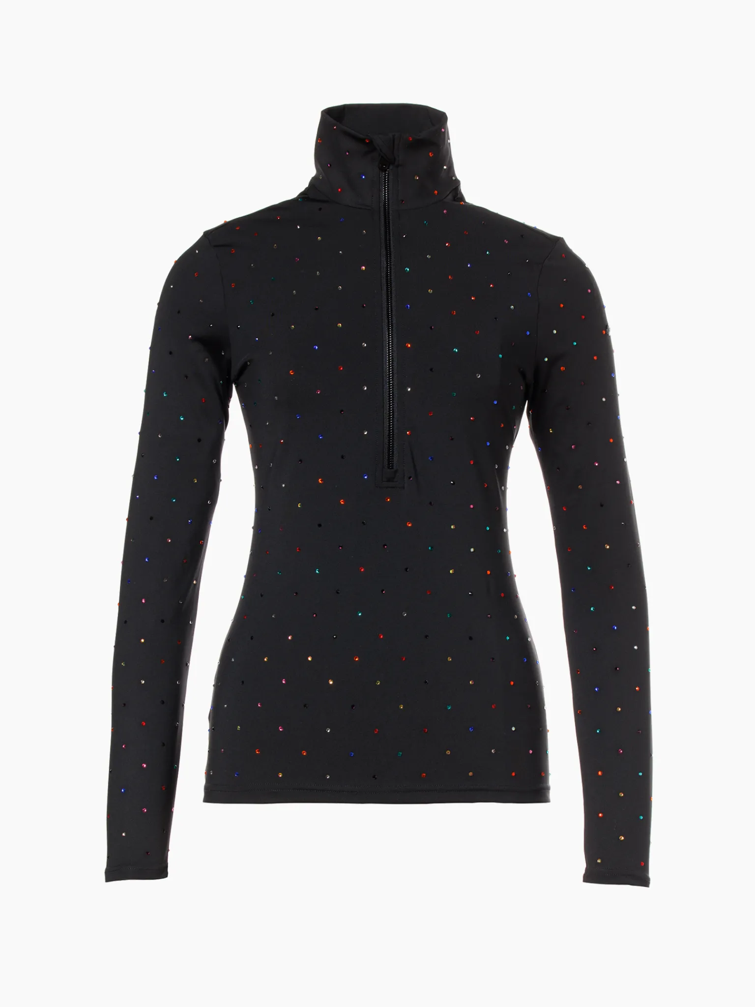 Longsleeves & T-Shirts-Goldbergh ÉCLAIRE Ski Pully black
