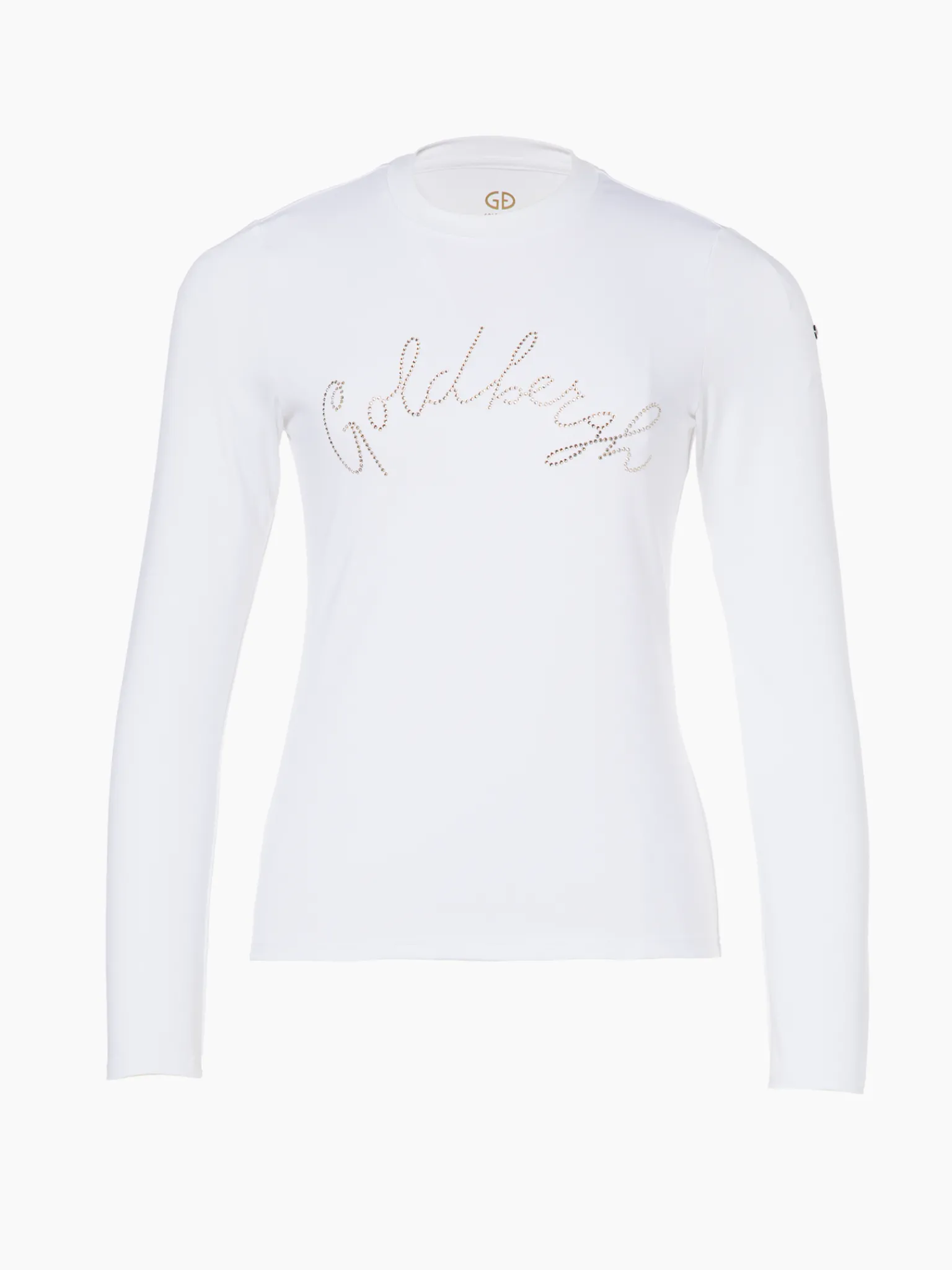 Longsleeves And T-Shirts|Longsleeves & T-Shirts-Goldbergh CLASSIC Long Sleeve Tee white