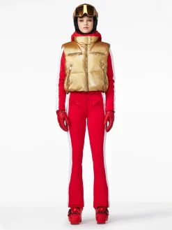 Ski Jassen-Goldbergh ÉCLAT Ski Bodywarmer gold