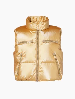 Ski Jassen-Goldbergh ÉCLAT Ski Bodywarmer gold
