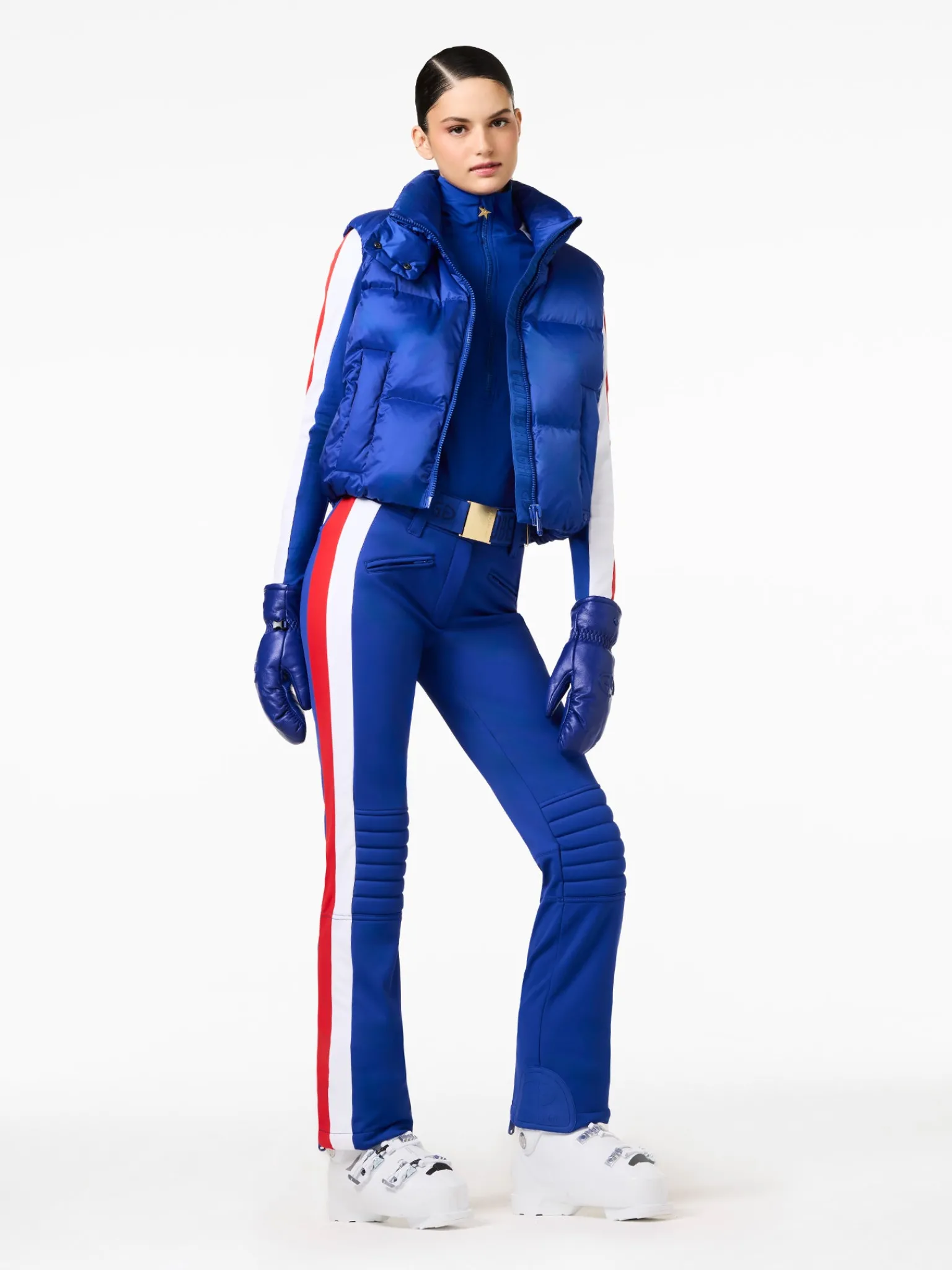 Ski Jassen-Goldbergh CÂLIN Ski Bodywarmer dazzling blue