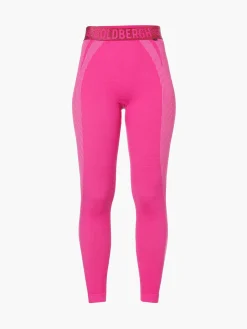 Ski Baselayers-Goldbergh Contour Baselayer Pant Passion pink