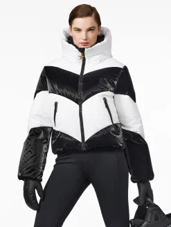 Ski Jassen-Goldbergh COURAGE Ski Jacket black/white