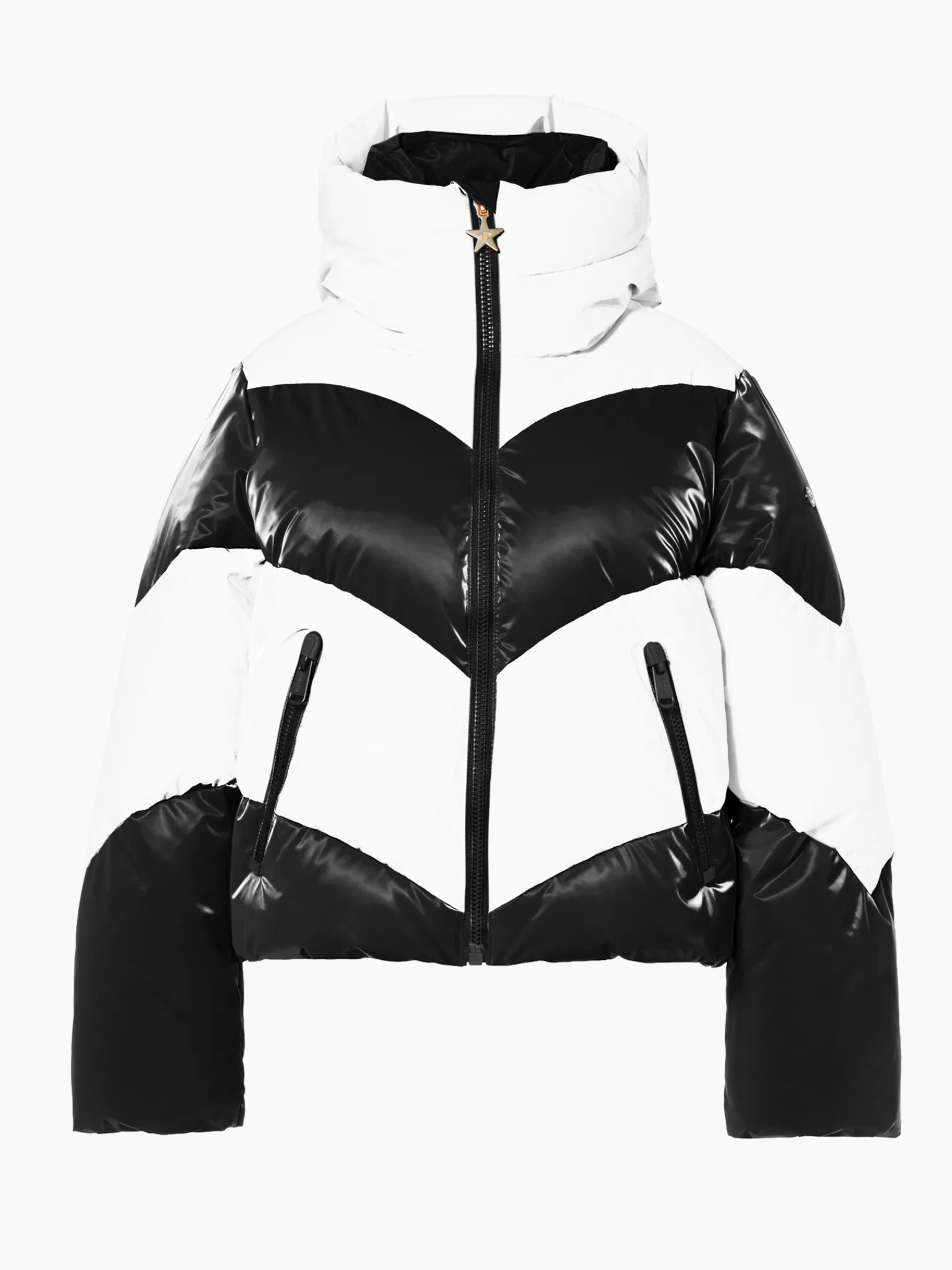 Ski Jassen-Goldbergh COURAGE Ski Jacket black/white