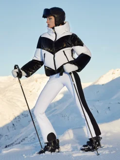 Ski Jassen-Goldbergh COURAGE Ski Jacket black/white
