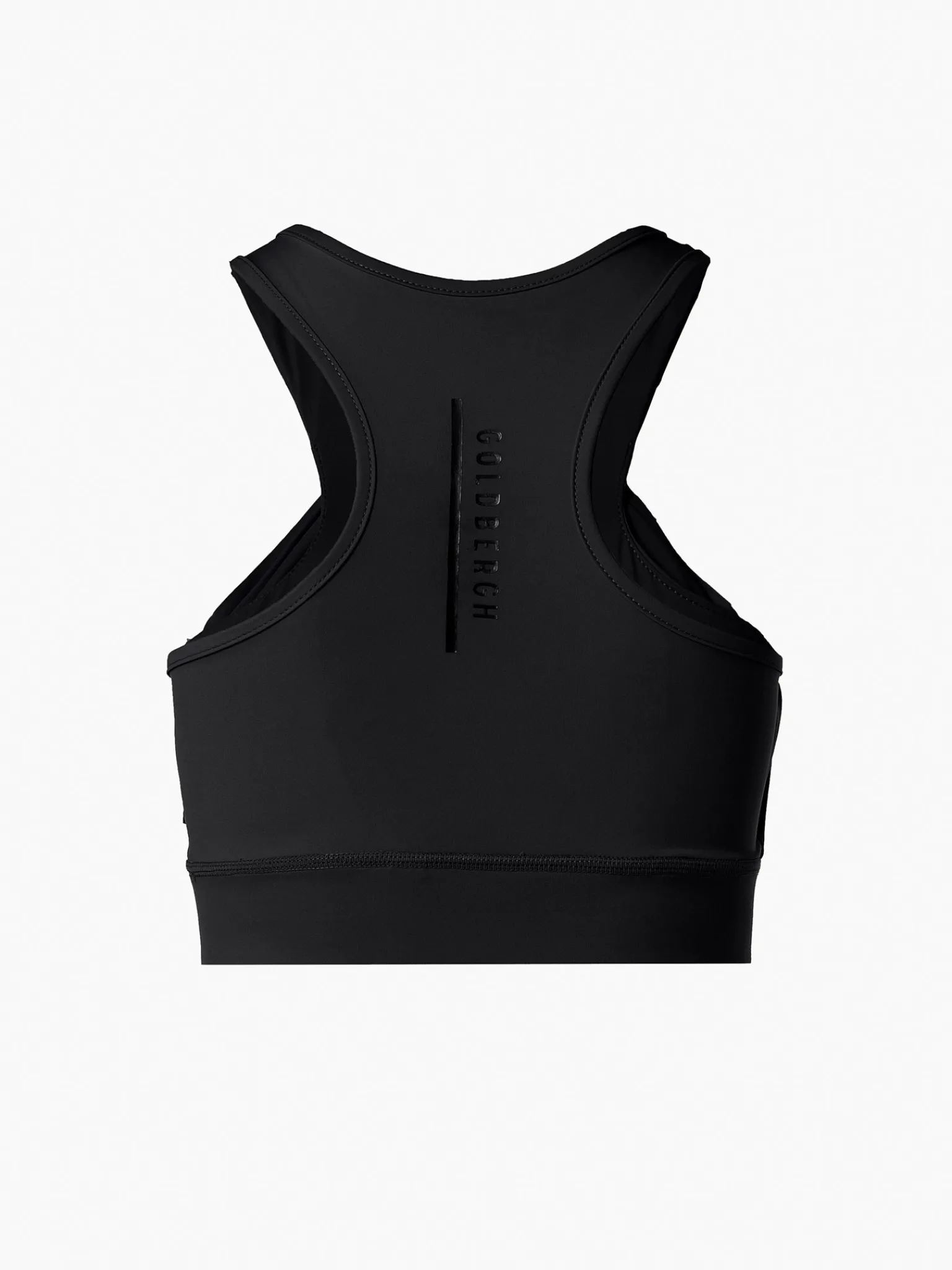 Sportbeha'S & Tops|Longsleeves & T-Shirts-Goldbergh DRAPE Bra black