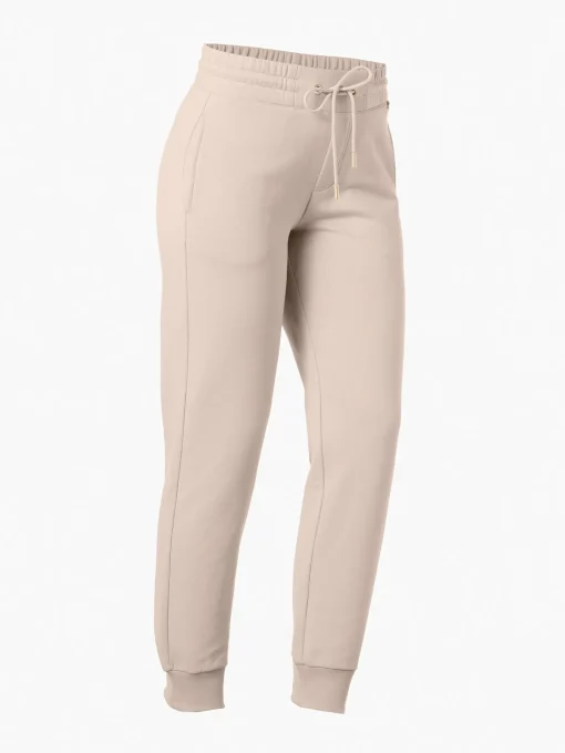 Matching Sets|Sweatpants-Goldbergh EASE Pants white sand