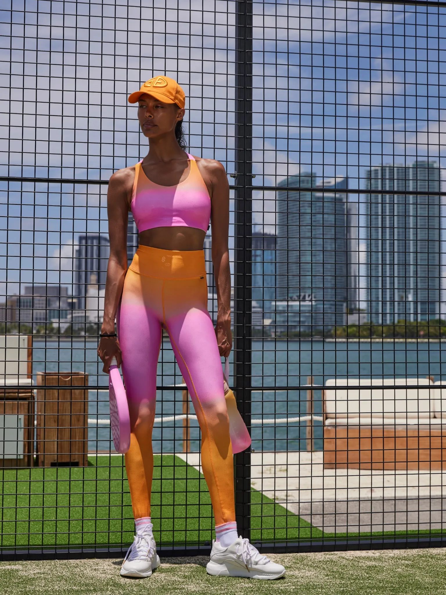 Matching Sets|Leggings-Goldbergh EXERCISE Tight GB sunset