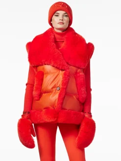 Jackets-Goldbergh FABIENNE Bodywarmer orange
