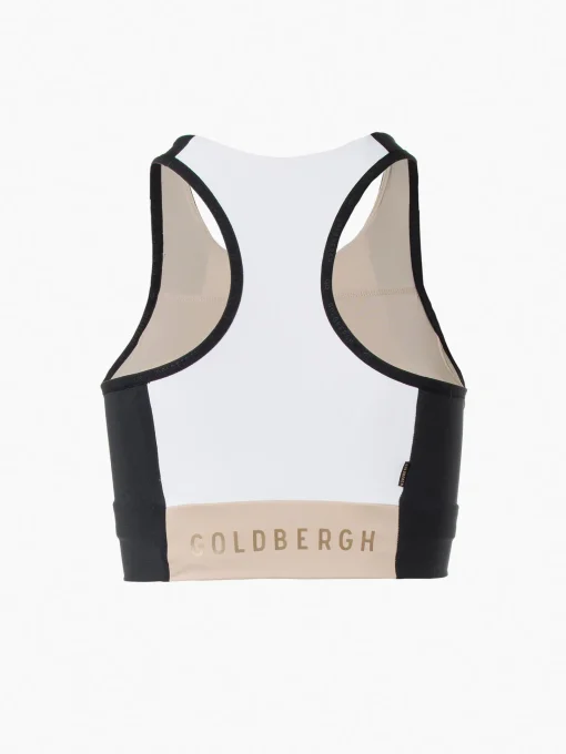 Matching Sets|Sportbeha'S & Tops-Goldbergh FACADE Bra black/white
