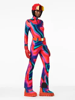 Ski Broeken-Goldbergh FAIRY Ski Pants absinthe rainbow