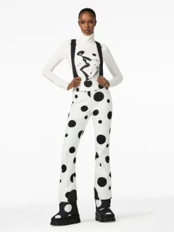 Longsleeves & T-Shirts-Goldbergh FATALE Long Sleeve Tee cream