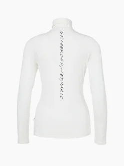 Longsleeves & T-Shirts-Goldbergh FATALE Long Sleeve Tee cream