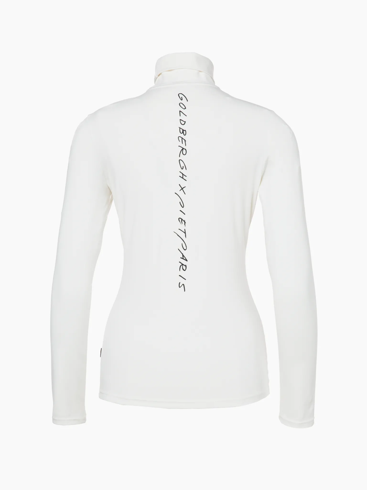 Longsleeves & T-Shirts-Goldbergh FATALE Long Sleeve Tee cream