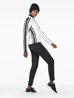 Longsleeves & T-Shirts-Goldbergh FINISH Full Zip Cardigan white/black