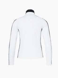 Longsleeves & T-Shirts-Goldbergh FINISH Full Zip Cardigan white/black