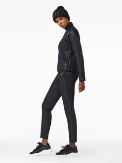 Longsleeves & T-Shirts-Goldbergh FINISH Full Zip Cardigan black