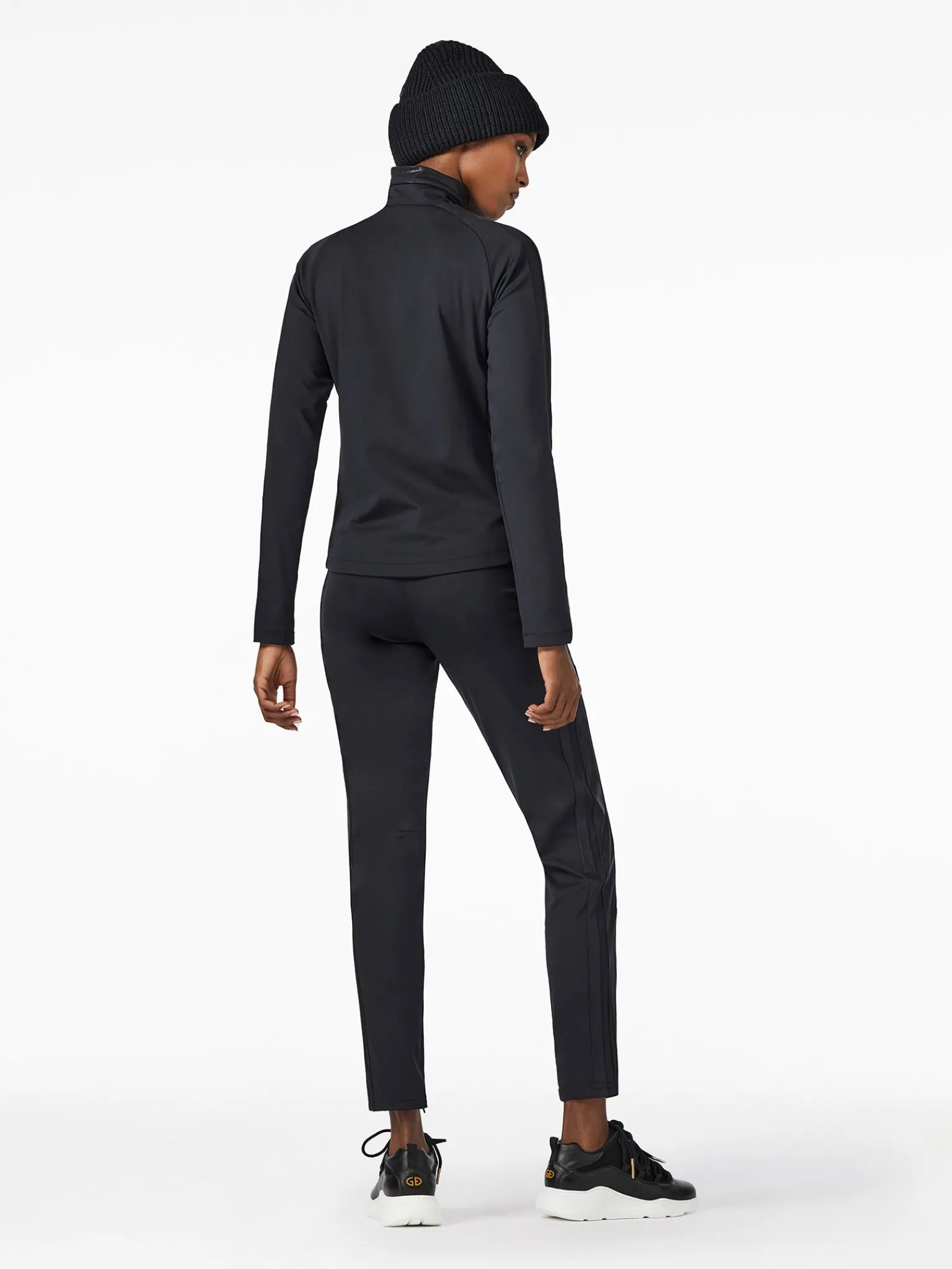 Longsleeves & T-Shirts-Goldbergh FINISH Full Zip Cardigan black