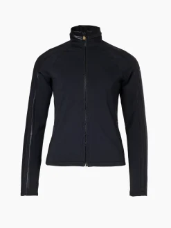 Longsleeves & T-Shirts-Goldbergh FINISH Full Zip Cardigan black