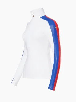 Longsleeves & T-Shirts|Pully'S-Goldbergh FLAG Ski Pully white