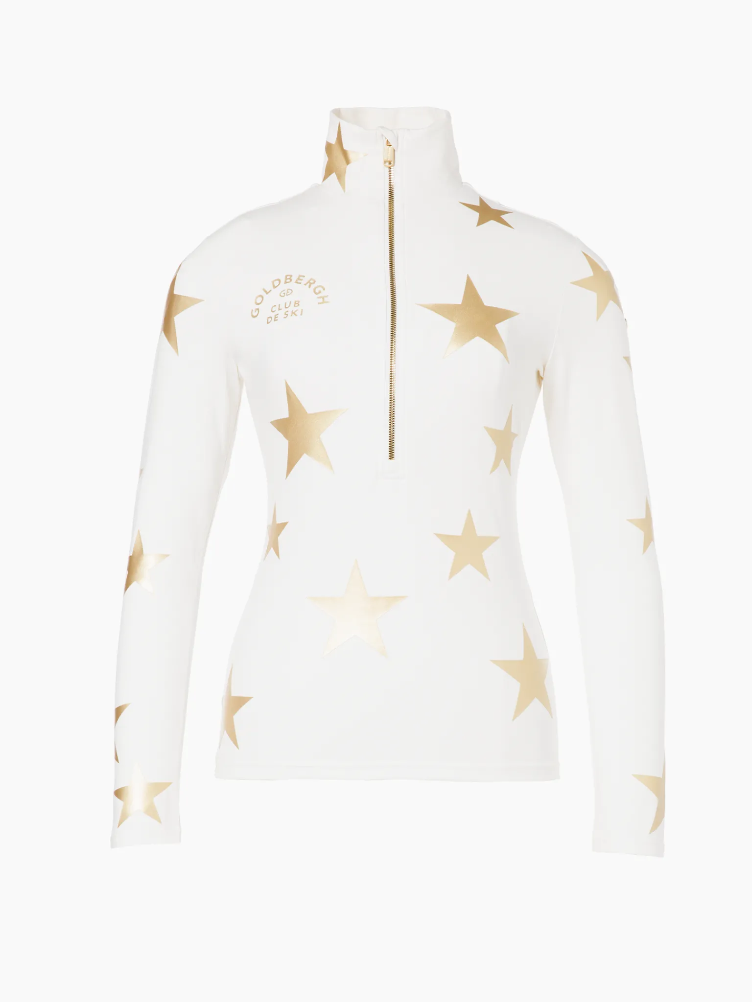 Longsleeves & T-Shirts|Pully'S-Goldbergh GALACTIQUE Ski Pully cream
