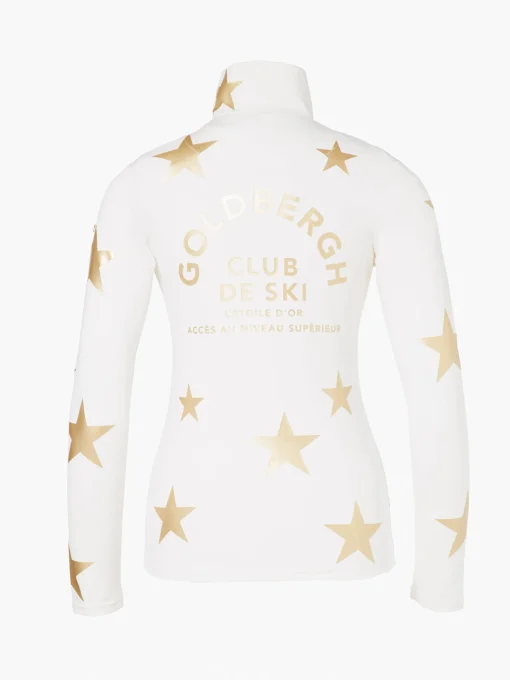 Longsleeves & T-Shirts|Pully'S-Goldbergh GALACTIQUE Ski Pully cream