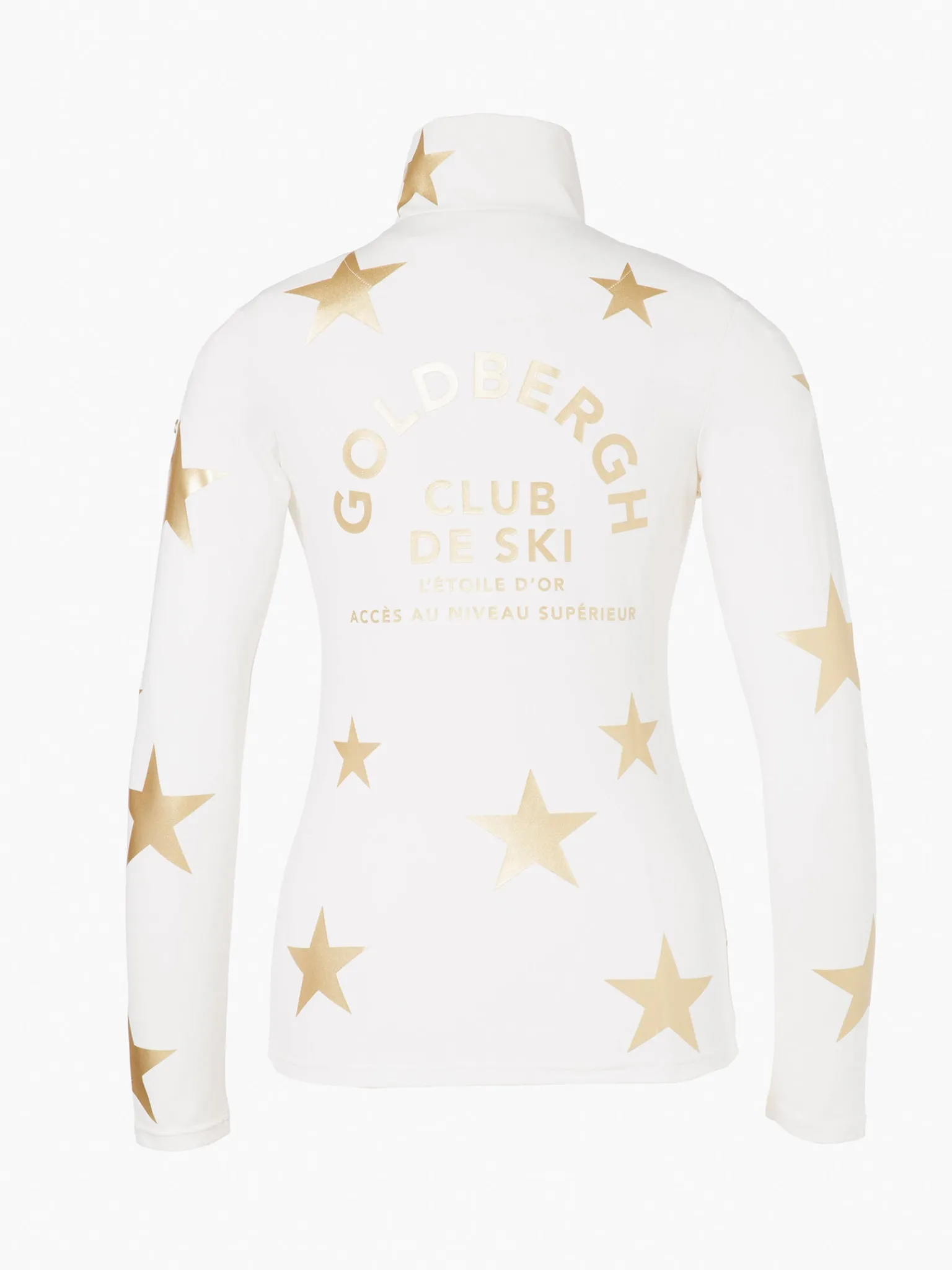 Longsleeves & T-Shirts|Pully'S-Goldbergh GALACTIQUE Ski Pully cream