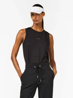 Longsleeves & T-Shirts-Goldbergh GIGI Sleeveless Top black