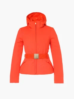 Ski Jassen-Goldbergh GISELLE FAUX BORDER Ski Jacket orange